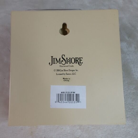 Jim Shore Letter W Alphabet Monogram 2008 Heartwood Creek 4.5 in. Enesco - Picture 6 of 8